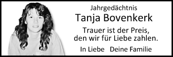 Traueranzeige von Tanja Bovenkerk von trauer.mein.krefeld.de