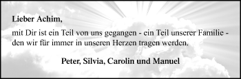 Traueranzeige von Achim  von trauer.mein.krefeld.de